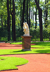 Image showing renovated Summer garden park in St. Petersburg