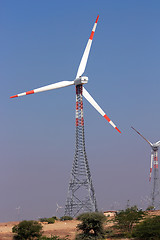 Image showing turning windmill