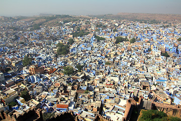 Image showing jodhpur blue city in india