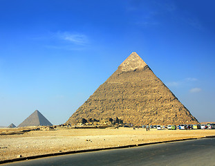 Image showing egypt pyramids in Giza Cairo