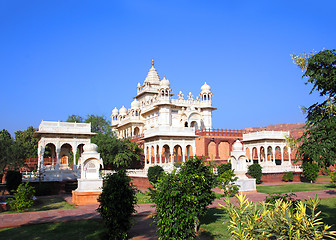 Image showing Jaswant Thada mausoleum in India