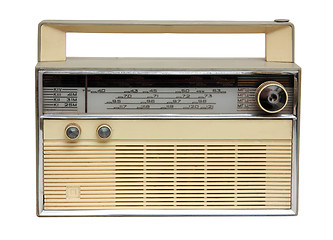 Image showing old radio receiver