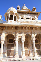 Image showing Jaswant Thada mausoleum in India