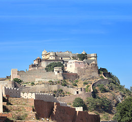 Image showing kumbhalgarh fort in india