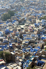 Image showing jodhpur blue city in india