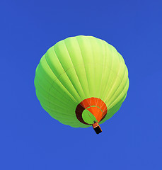 Image showing balloon flying in blue sky