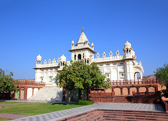 Image showing Jaswant Thada mausoleum in India