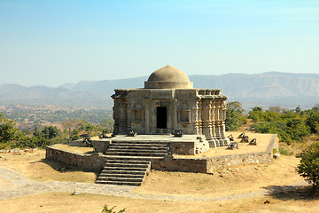 Image showing jain temple in kumbhalgarh fort