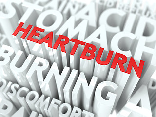 Image showing Heartburn Concept.
