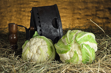 Image showing Cauliflower Heads