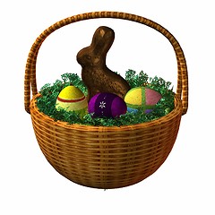 Image showing Easter Basket