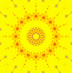 Image showing Bright abstract pattern