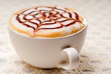 Image showing cappuccino cup