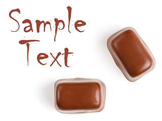 Image showing Chocolate Pralines.