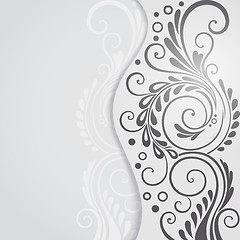 Image showing Abstract floral background for design