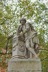 Image showing Shakespeare statue