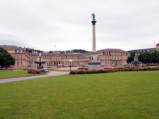 Image showing Schlossplatz (Castle square) Stuttgart