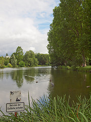 Image showing Gardens in Stuttgart, Germany