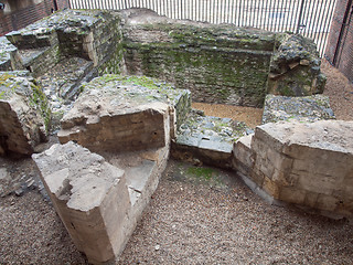 Image showing Roman Wall London