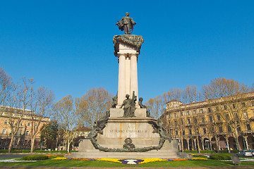 Image showing Vittorio Emanuele II statue