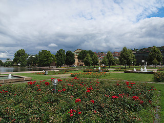 Image showing Gardens in Stuttgart Germany