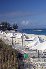 Image showing resort beach