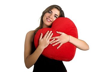 Image showing Heart Woman