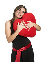 Image showing Heart Woman