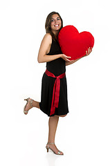 Image showing Heart Woman