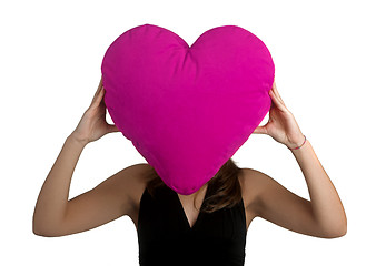 Image showing Heart Woman