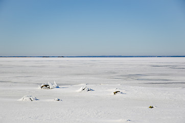 Image showing Ice covered