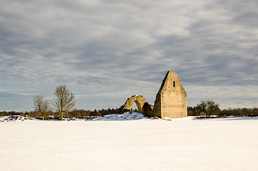 Image showing Sunlit ruin