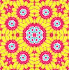 Image showing Bright abstract pattern