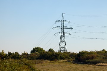 Image showing Electric line