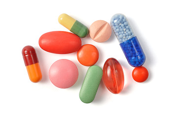 Image showing Capsules and Pills