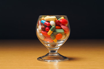 Image showing Glass with Medicine