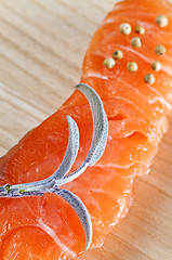 Image showing Salmon filet