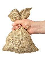 Image showing Hand with Bag