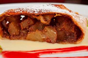 Image showing Apple strudel