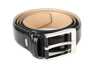 Image showing Men's leather belt