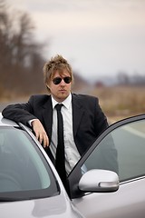 Image showing Driver waiting