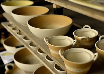 Image showing Raw potteries