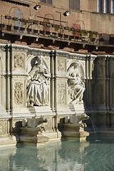 Image showing Fonte Gaia (Siena)