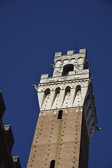 Image showing Torre del Mangia (Siena)