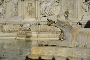 Image showing Fonte Gaia (Siena)