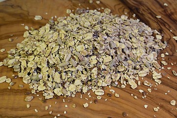 Image showing Bowl with cereal