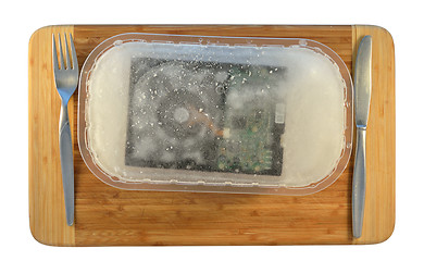 Image showing frozen hard disk