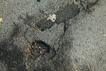 Image showing Pothole