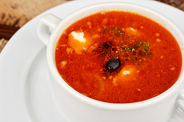 Image showing Solyanka soup