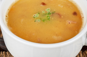 Image showing pea soup